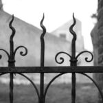 metallic fence