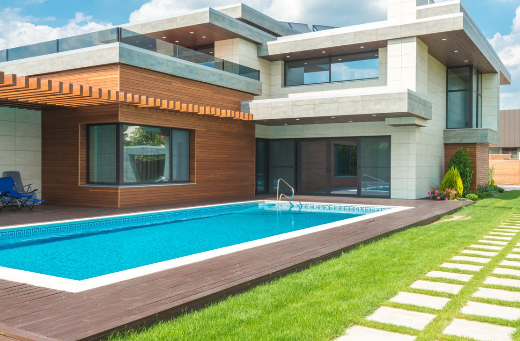 home swimming pool
